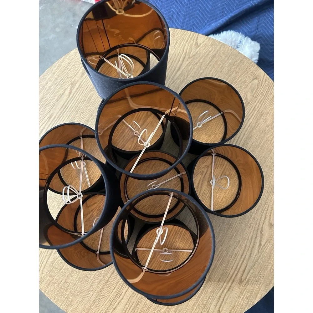Black Gold Drum Shades 5